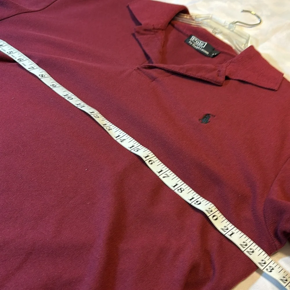 Maroon Polo Ralph Lauren Polo Golf Shirt Size Large